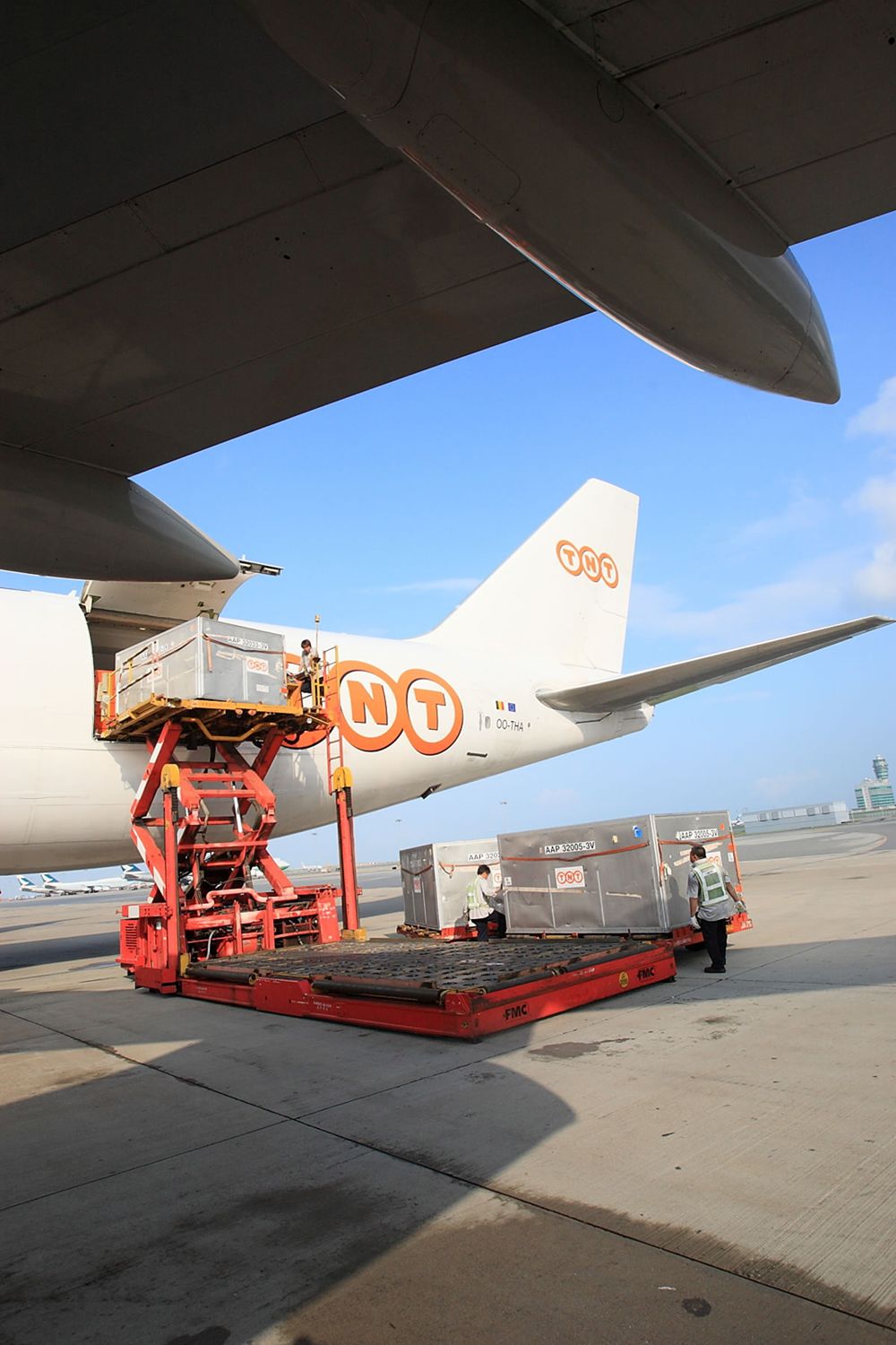 avión TNT Express avión TNT Express