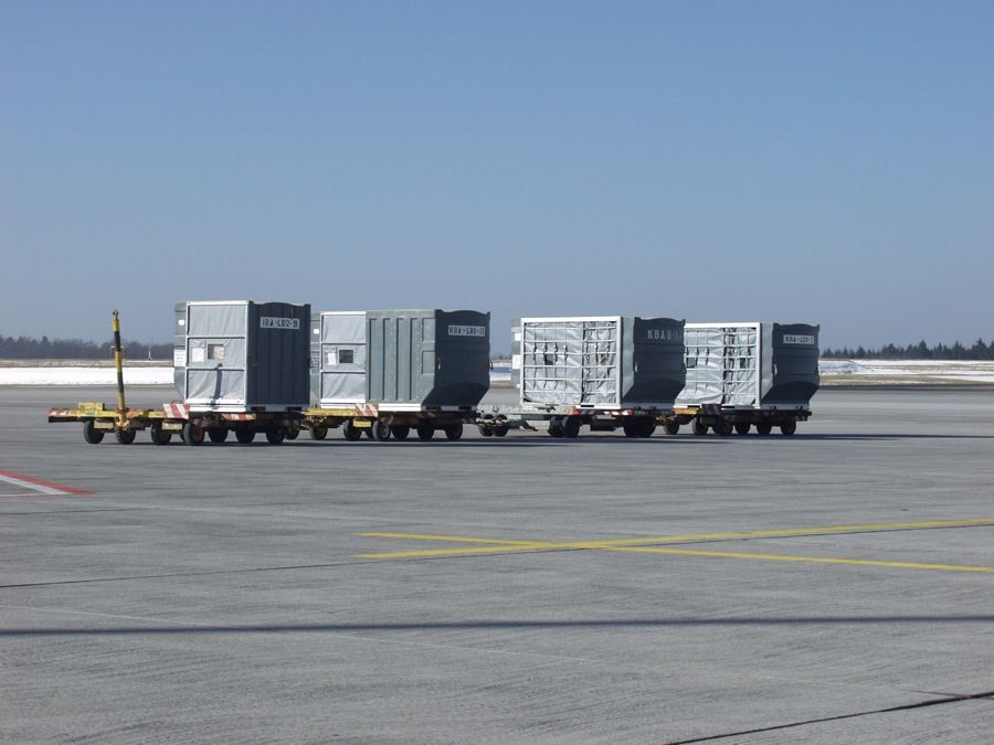 Contenedores para carga aérea