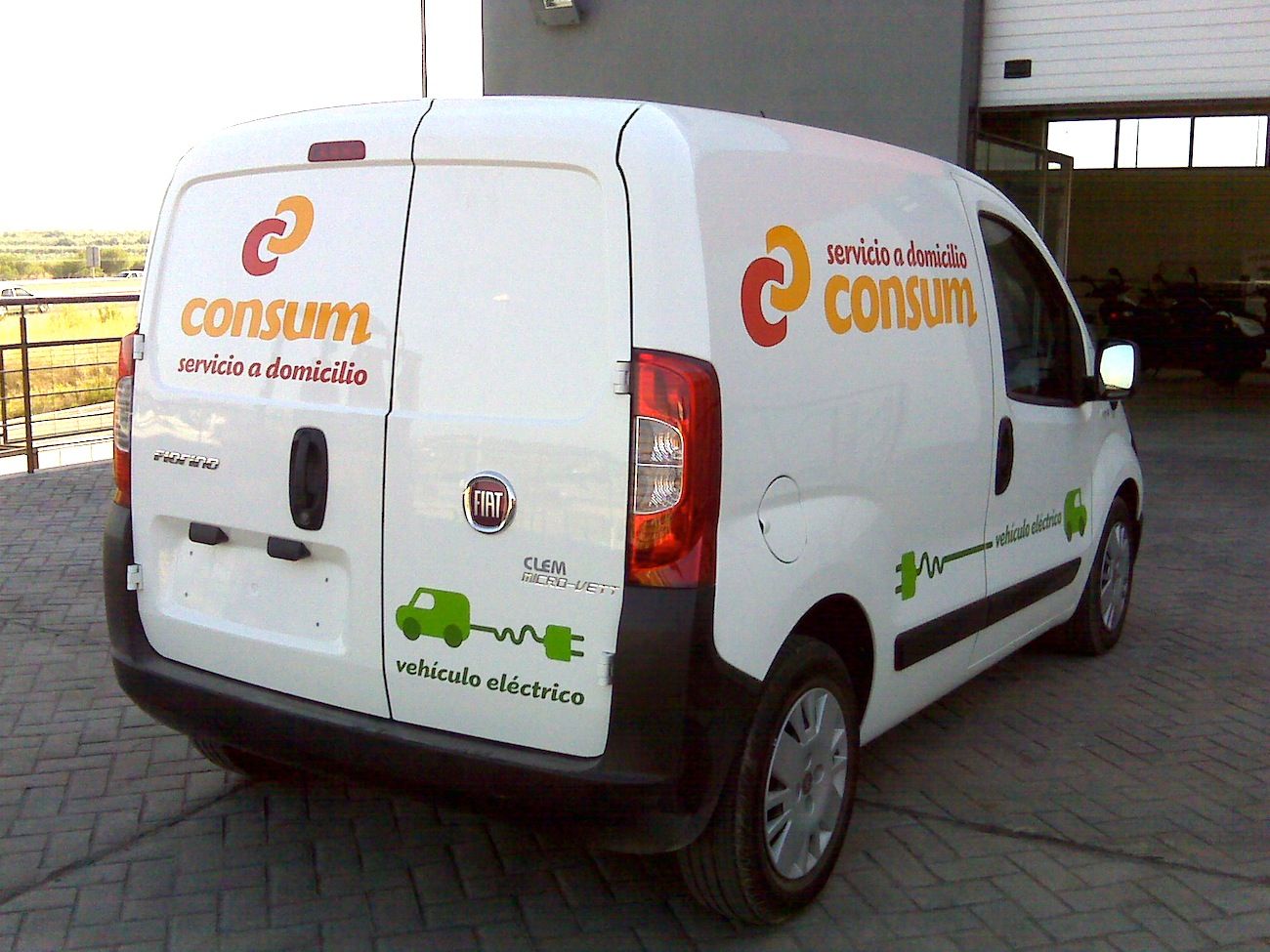 Fiat Fiorino eléctrico de CLEM para Consum