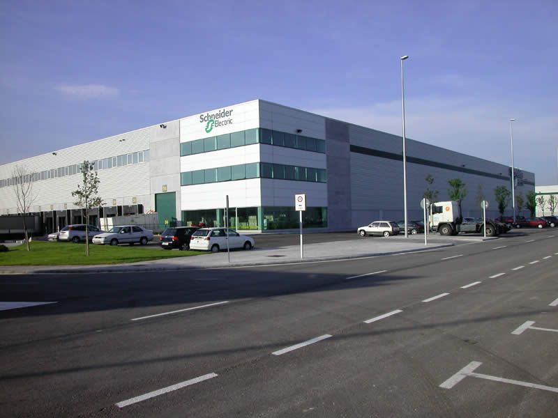 Centro logístico de Schneider Electric en Sant Boi de Llobregat, en Barcelona