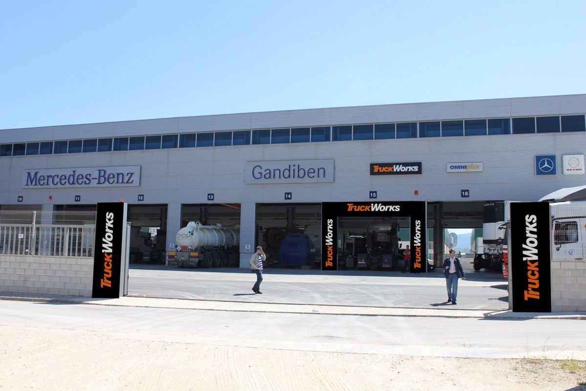 Centro Truck Works de Mercedes en Palma de Gandía