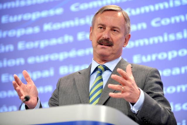 Sim Kallas vicepresidente de la Comisión Europea, con responsabilidades en Transporte