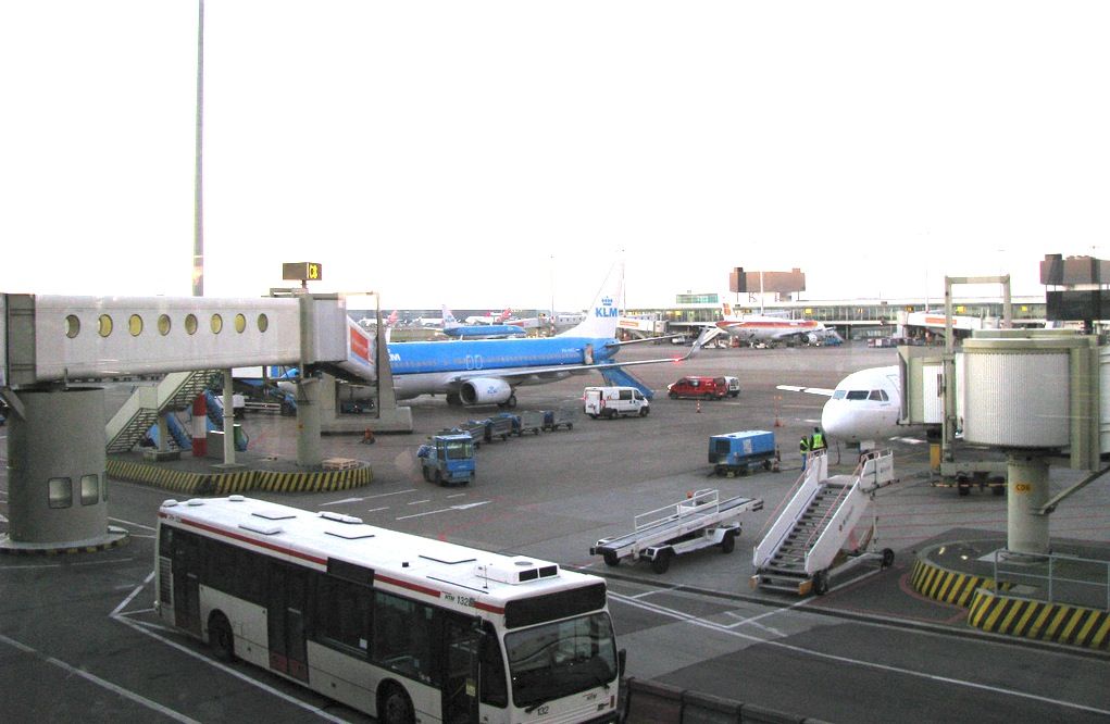 Aeropuerto de Schipol, Amsterdam