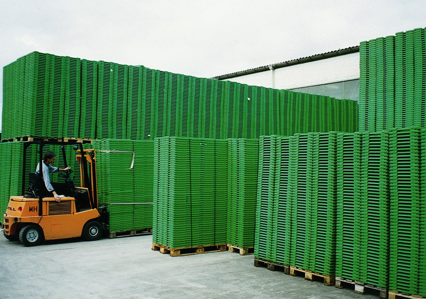 Gestión de cajas plagables reutilizables  ERT's