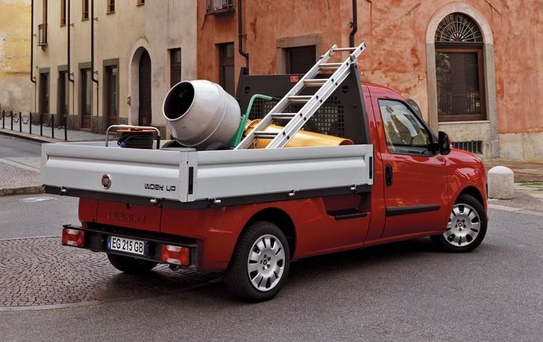 Nuevo Fiat Dobló Work Up con 1.000 kg de capacidad de carga