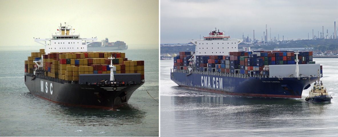 Alianza entre MSC y CMA CGM