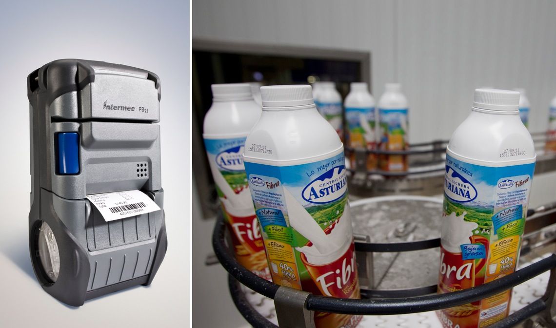 CAPSA automatiza la recogida de leche gracias a Intermec