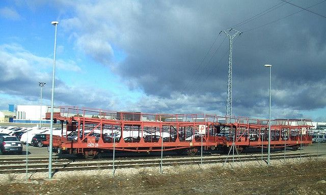 Pecovasa opera los tráficos para Renault desde el Puerto Seco de Venta de Baños