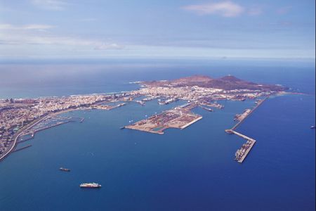 El tráfico de los puertos de Las Palmas creció un 6,24% en febrero