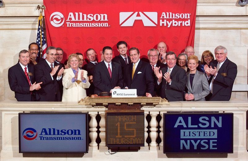 Allison Transmission entra en Bolsa Allison Transmission entra en Bolsa
