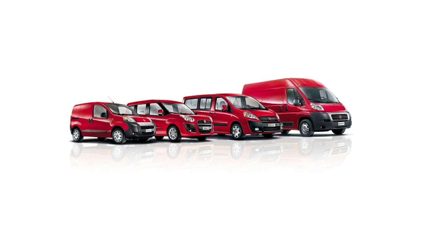 Gama de vehículos comerciales de Fiat Professional