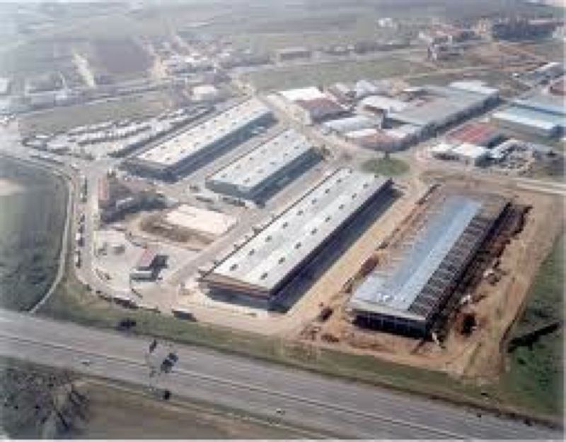 vista aérea centro de transportes benavente