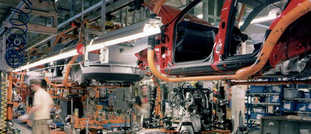 Cadena de montaje de Seat en la planta de Martorell