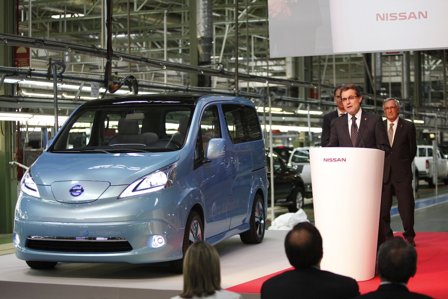 Nissan fabricará la nueva e-NV200 en Barcelona