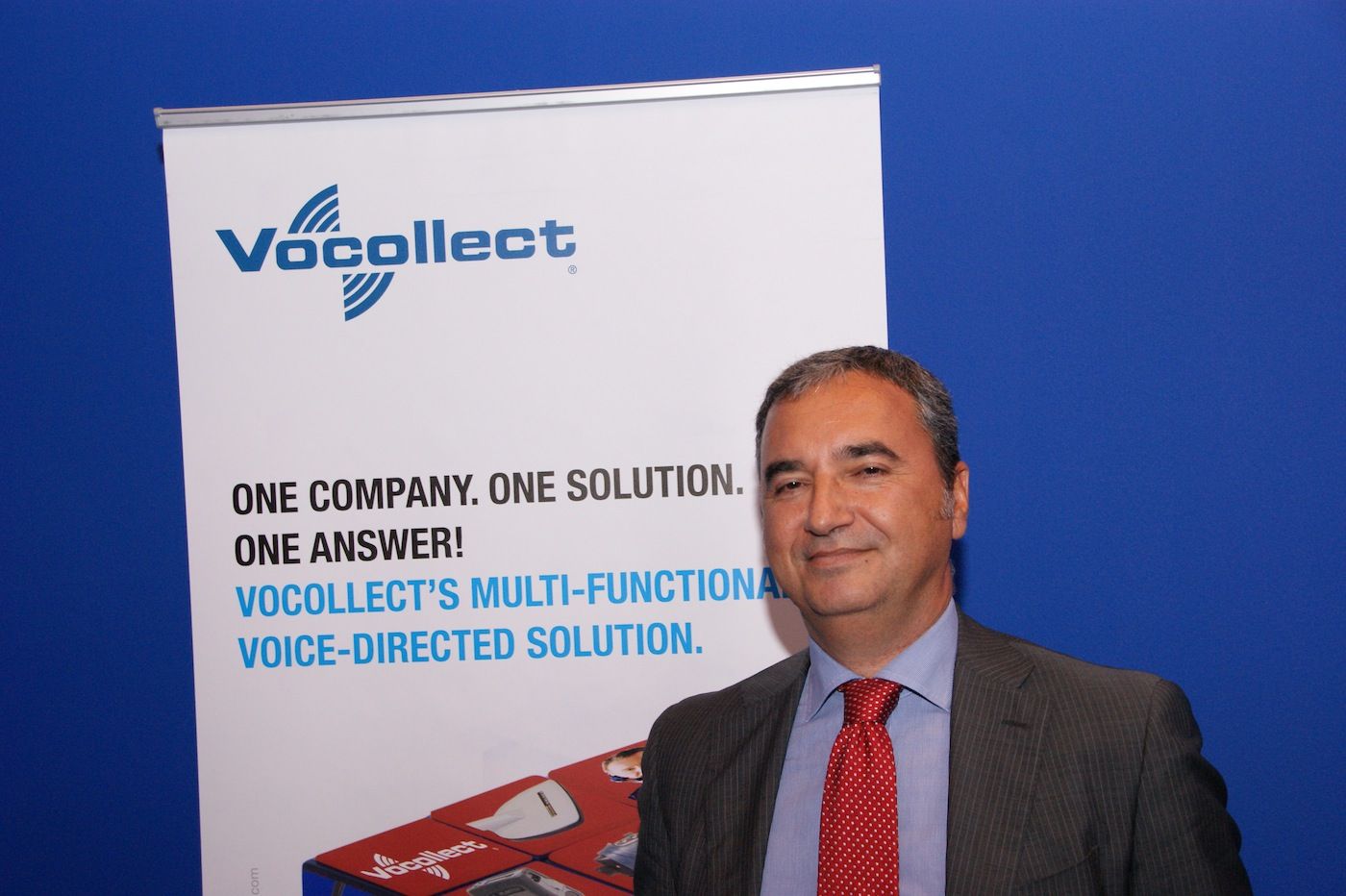 Antonino Lanza, responsable de desarrollo de negocio para el área del Mediterráneo y Oriente Próximo de Vocollect