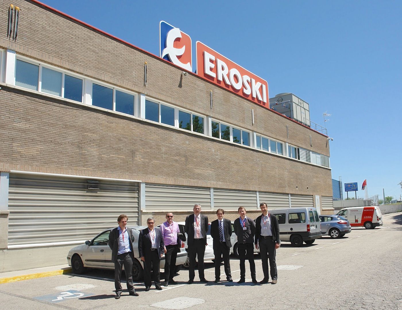 Danone se interesa por los servicios de ID Logistics en la plataforma M-50 de Eroski.