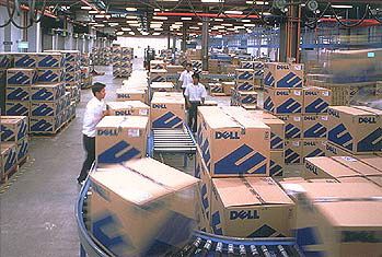 Cadena de suministro en Dell Computers.