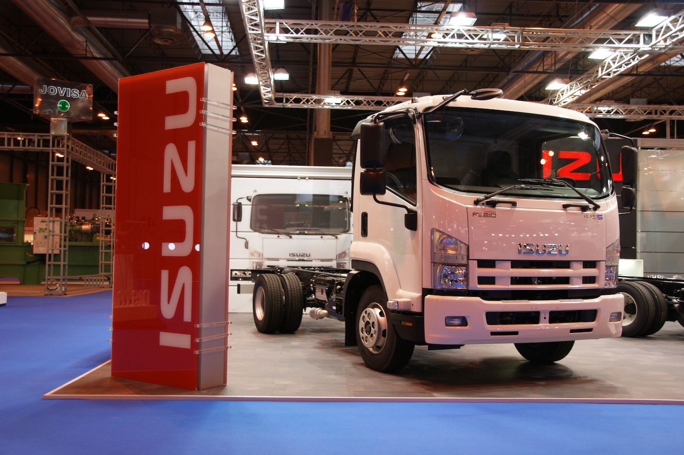 Isuzu presentó su serie F de camiones en TECMA, en Ifema - Madrid