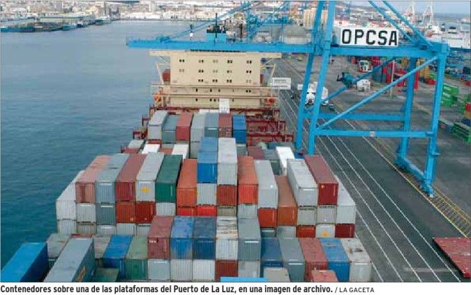 El puerto de Las Palmas reclama a las empresas estibadoras el pago de la deuda de Sestiba