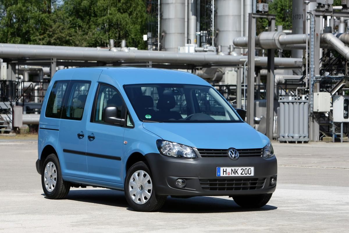 El vehículo comercial más eficiente de Volkswagen Caddy Bifuel