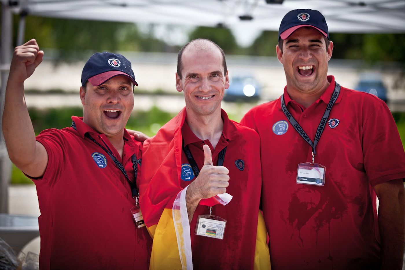 Los tres finalistas del concurso de El Mejor Joven Conductor de España
