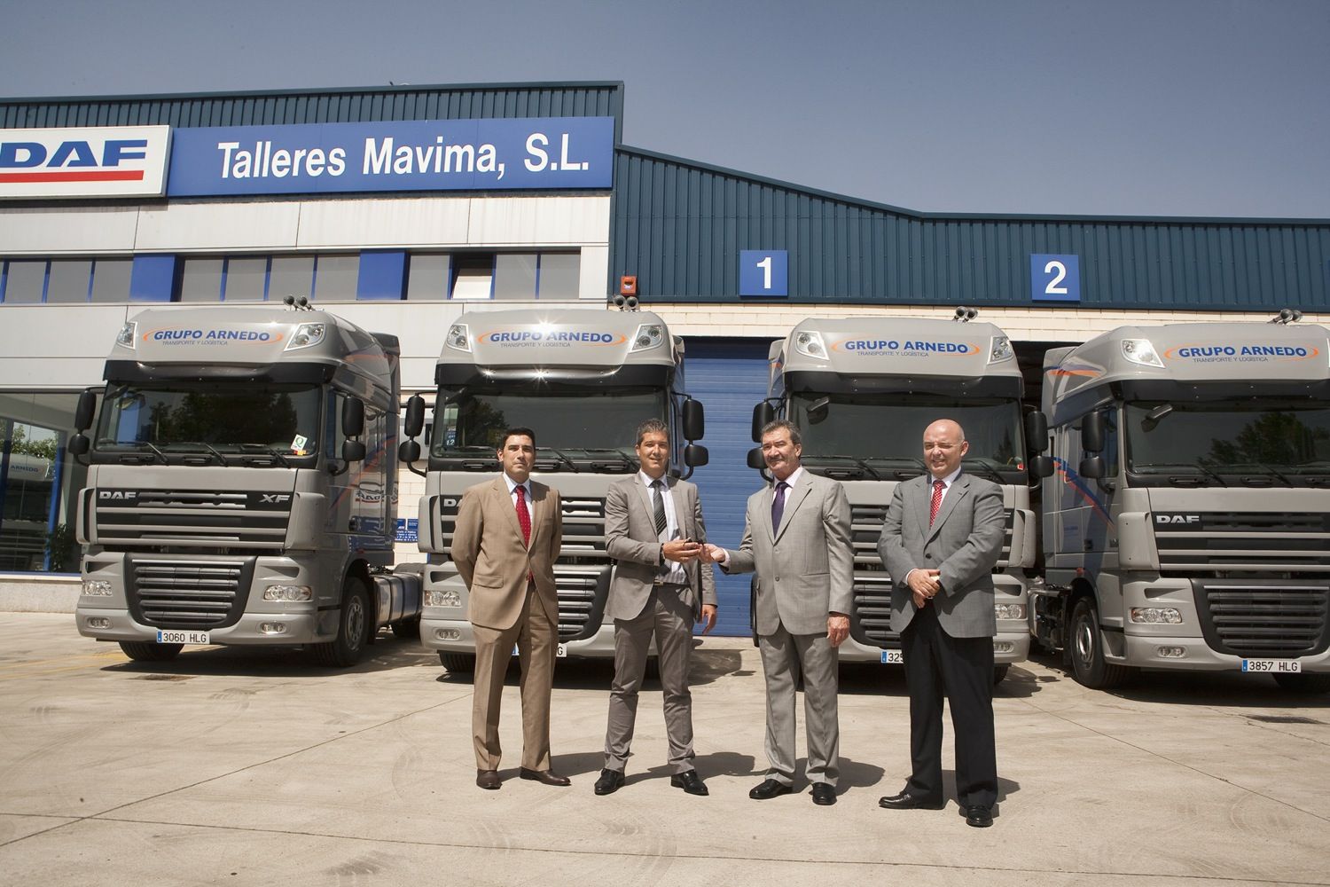 Daf amplía la flota de Grupo Logístico Arnedo