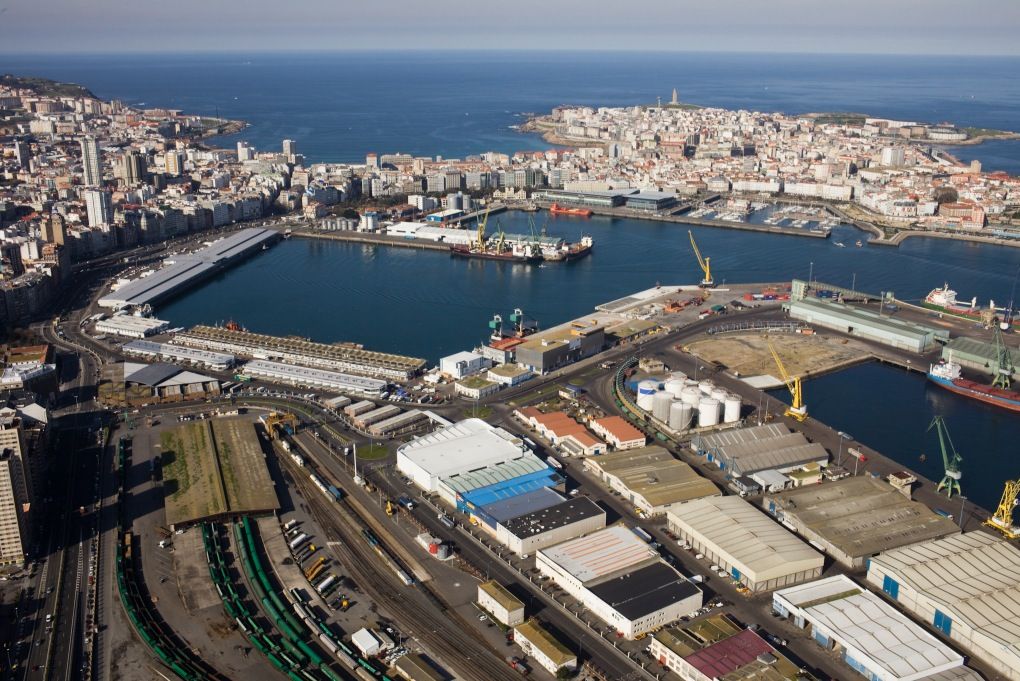 puerto de La Coruña