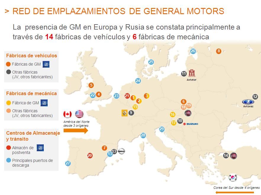 Gefco se convierte en el socio logístico exclusivo de General Motors en Europa y Rusia