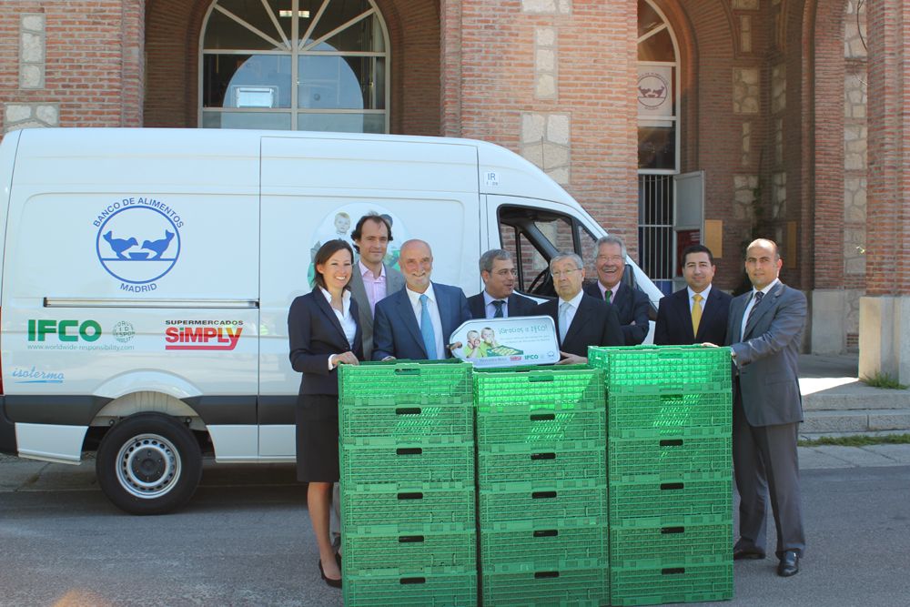 El Banco de Alimentos de Madrid dispone de una nueva furgoneta para la recogida de alimentos