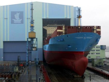 La Comisión Europea salva durante seis meses al astillero alemán P+S Werften