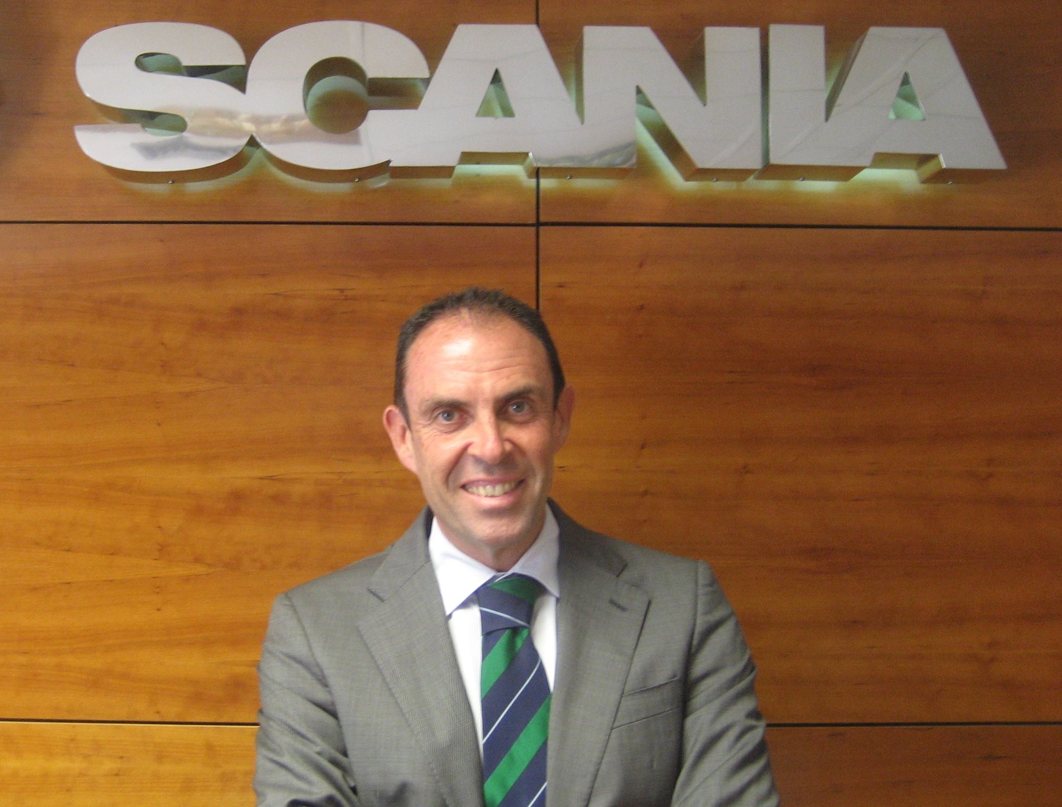 Pedro Déniz director comercial de camiones, VO y logística de Scania Ibérica.