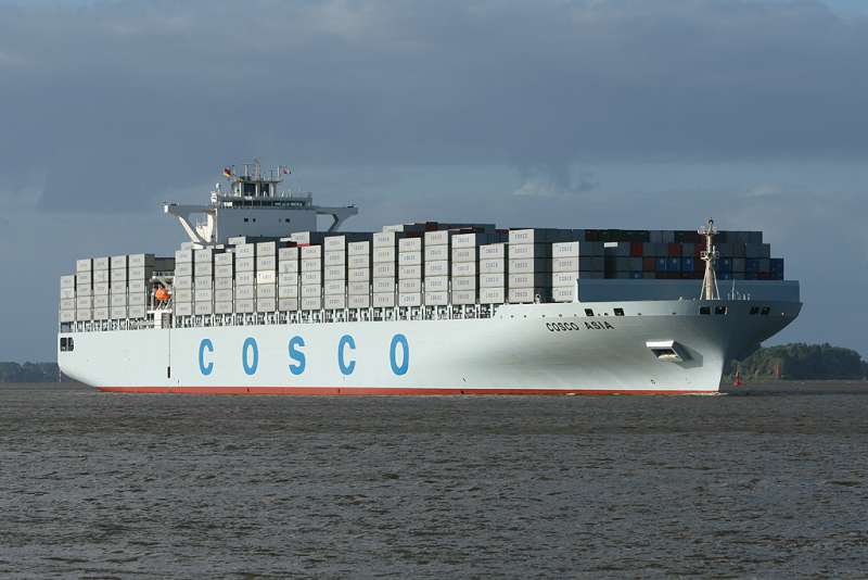 Cosco tiene la segunda mayor flota del mundo.