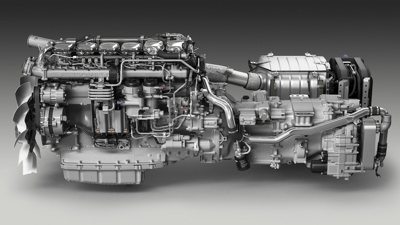 Scania completa la gama de motores Euro 6