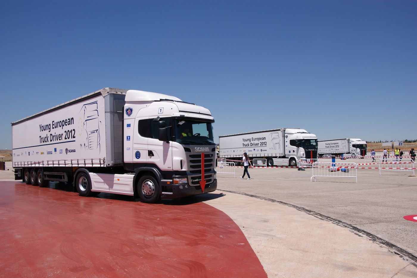 Campeonato Joven conductor europeo Scania 2012.