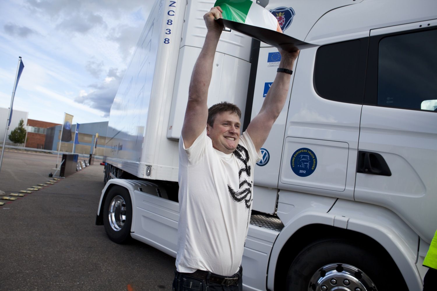 Un conductor irlandés se alza con el triunfo del Campeonato del Mejor Joven Conductor Europeo de Scania