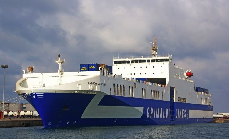 Grimaldi Lines estrena nuevo buque y nueva línea que une Valencia con Italia