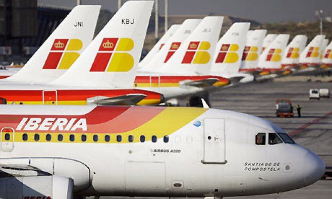 Flota de aviones de Iberia