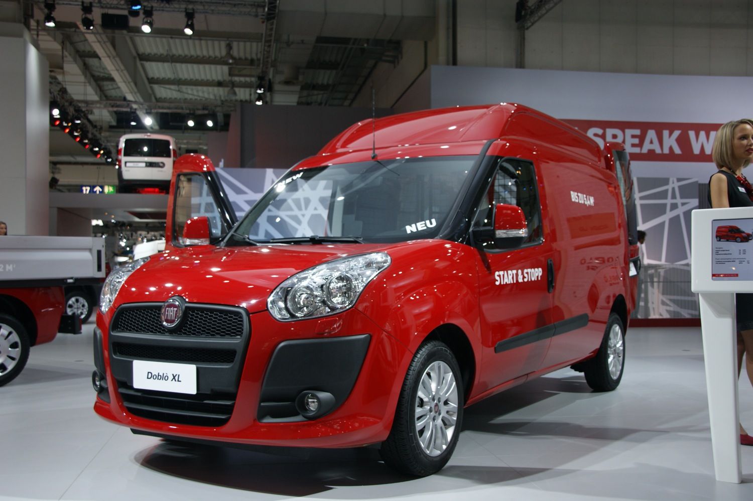 El Dobló Cargo XL de Fiat debuta en la IAA de Hannover