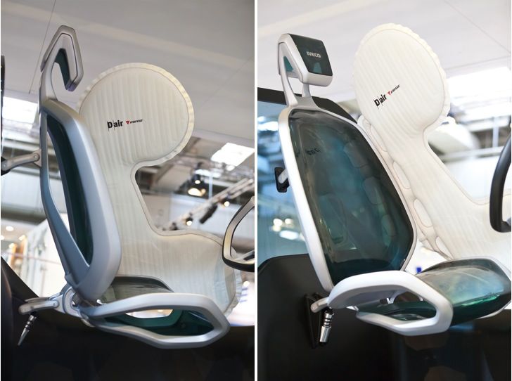 Airbags envolventes para vehiculos comerciales ligeros y pesados