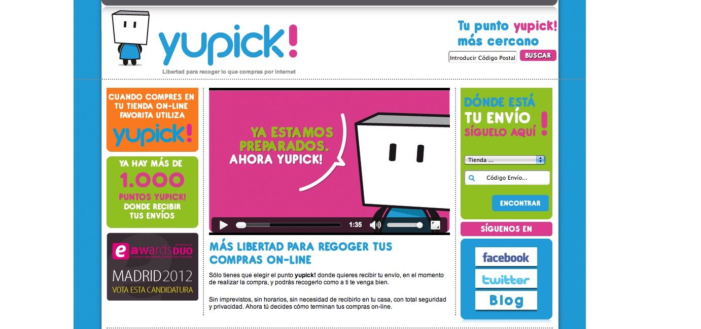 yupick! gana el premio a la Mejor Solución Logística E-commerce 