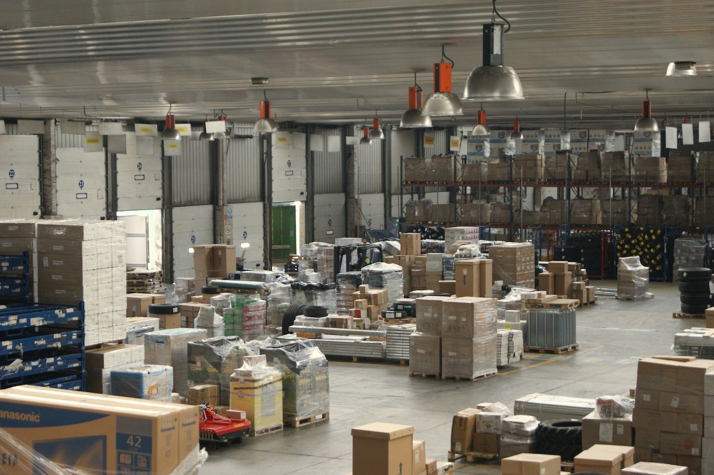 Plataforma de crossdocking para logistica