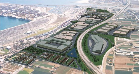 Representación virtual de la ZAL Representación virtual de la ZAL