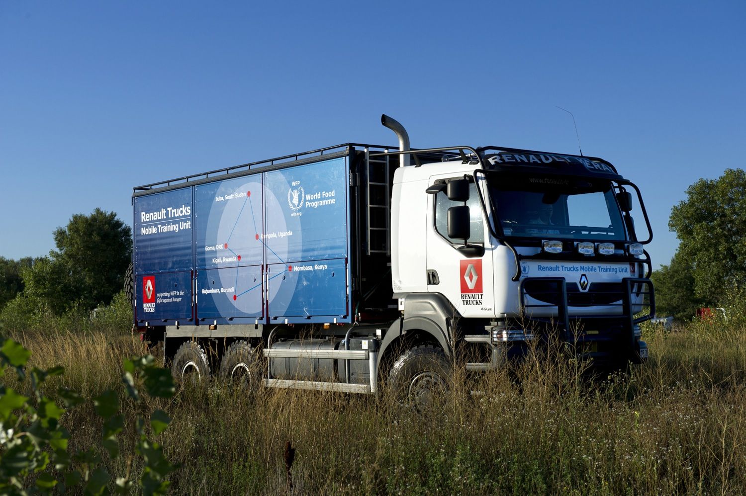Formacion solidaria de la mano de Renault Trucks, Programa Mundial de Alimentos