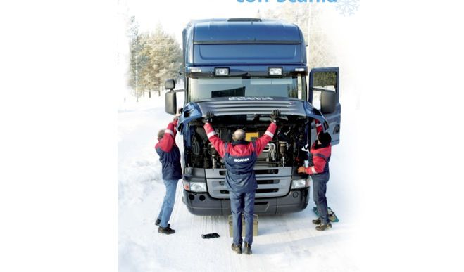 Campaña de servicios Scania para el invierno