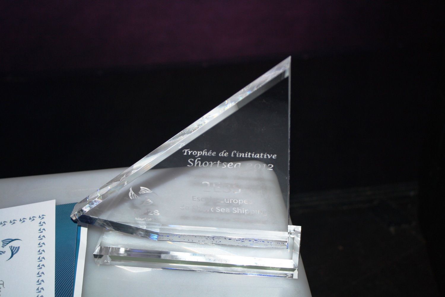 premio noche del short sea shipping