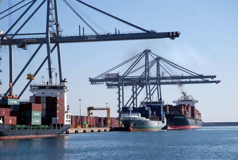 Terminal de contenedores del puerto de Tarragona
