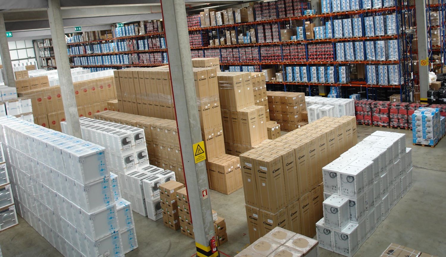 La logística integral de los electrodomésticos italianos en manos de Fiege 