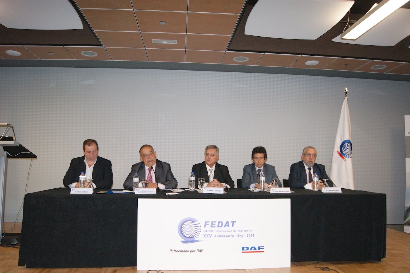 Jornada de celebración del 25 aniversario de FEDAT-CETM Operadores de transporte