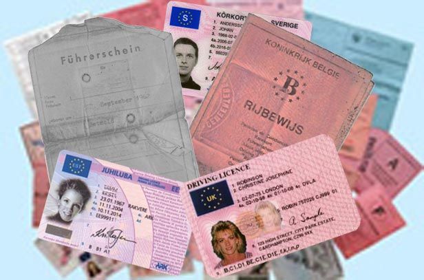 Nuevo carnet de conducir europeo