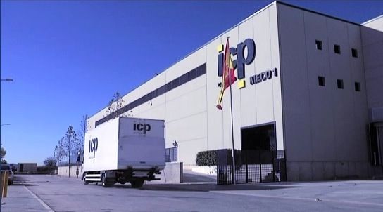 Instalaciones de ICP logistica en Meco Madrid